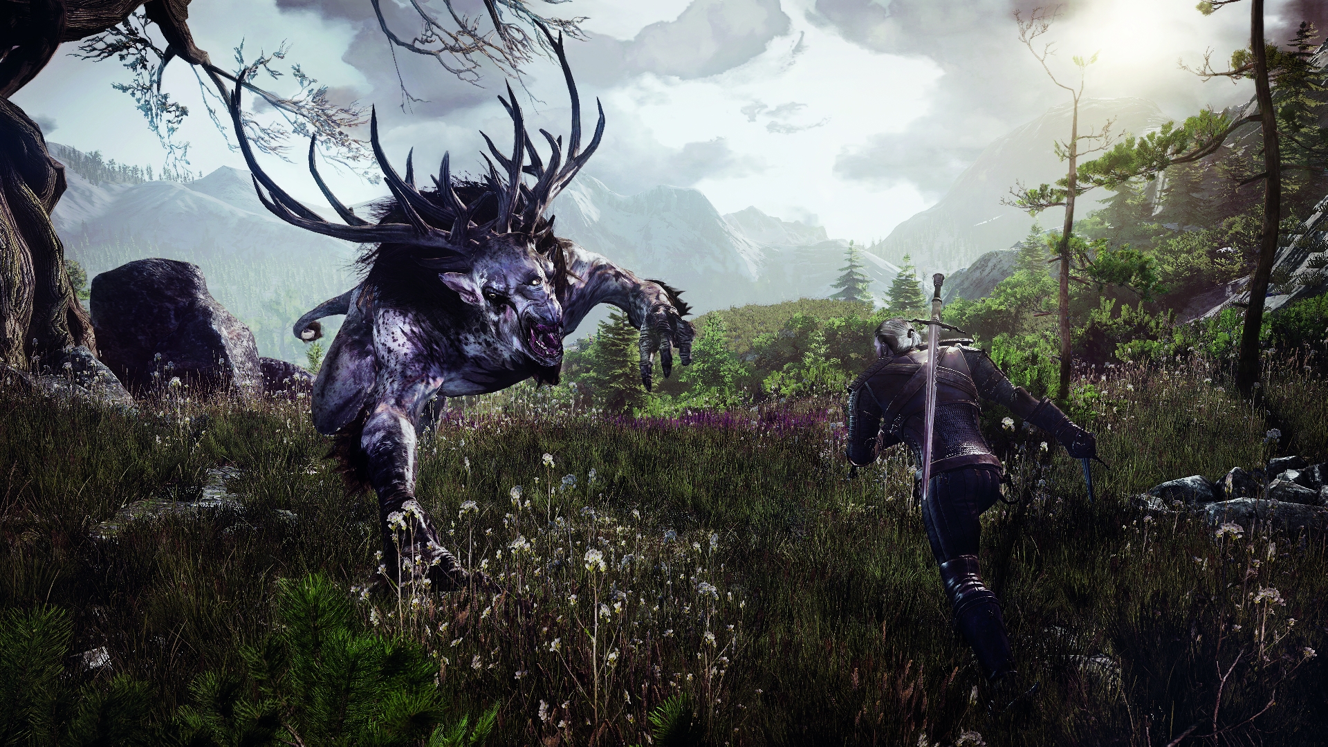 The_Witcher_3_Wild_Hunt_Geralt_fighting_the_fiend_psd_jpgcopy