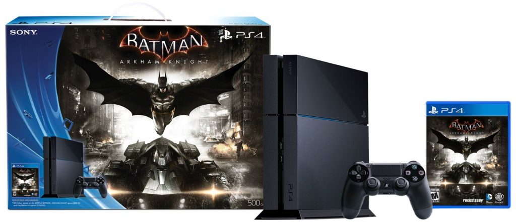 500GB PlayStation 4 Batman Arkham Knight Bundle