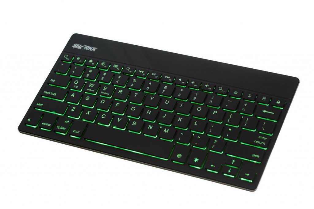 Sharkk Backlit Wireless Bluetooth Keyboard