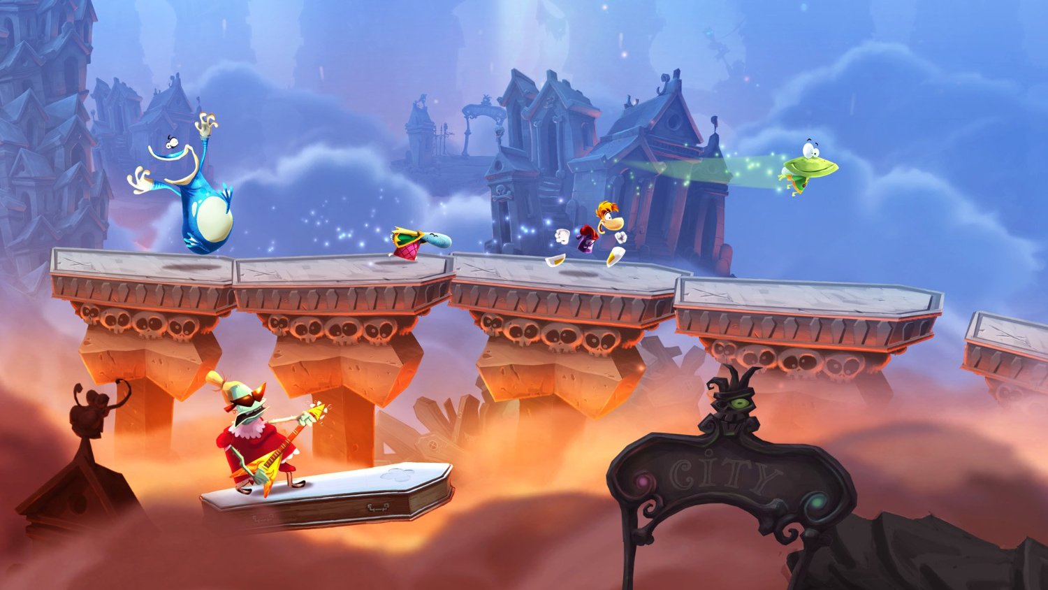 Music And Gameplay In Rayman Legends Ps4 Home