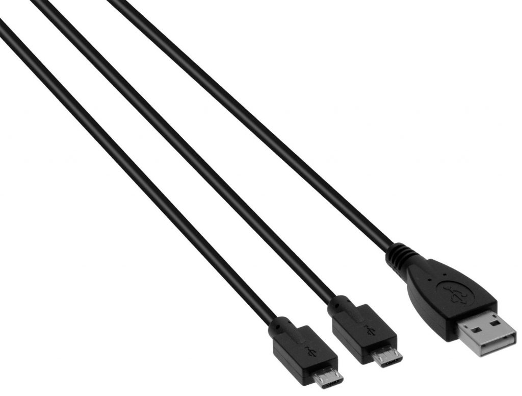 venom USB Dual Play and Charge cable