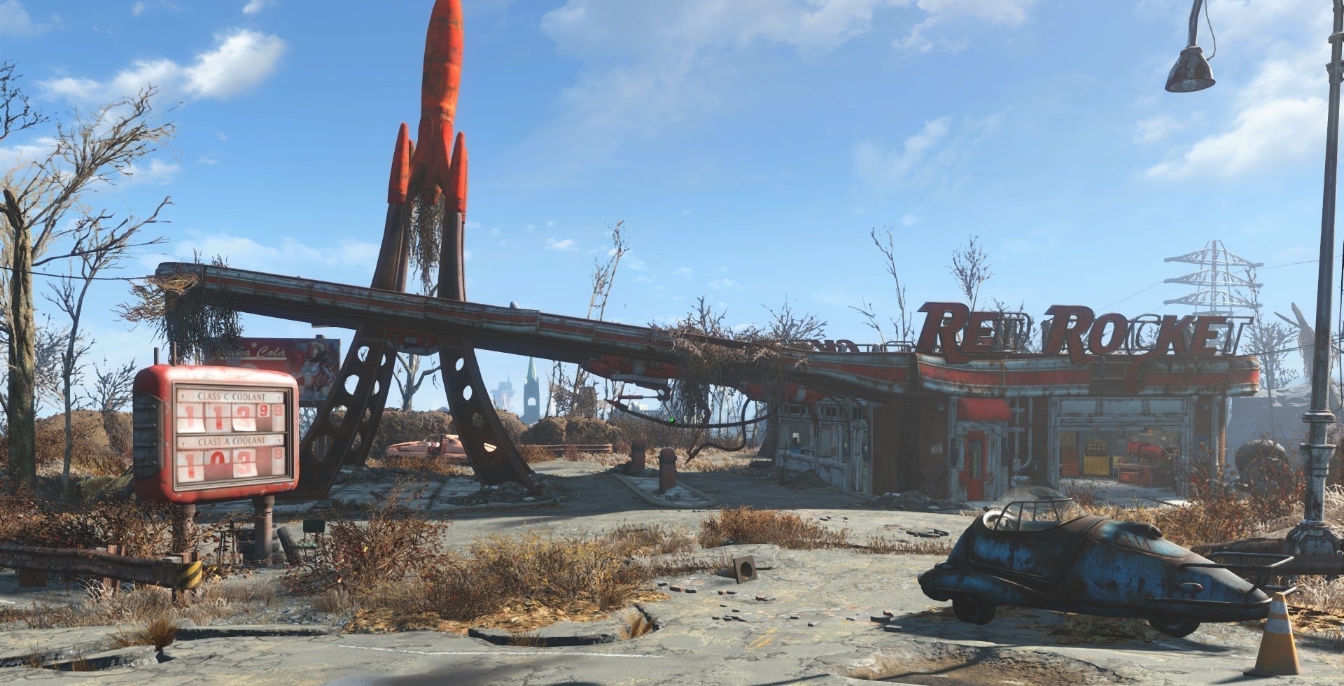 Dogmeat in Red Rocket Truck Shop Stop