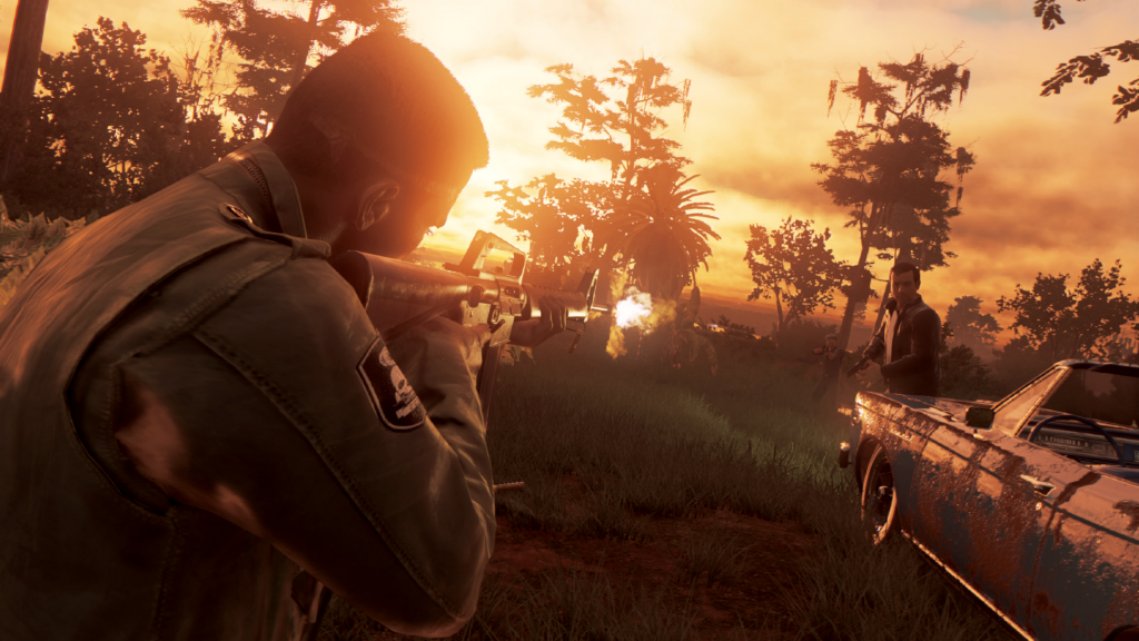 2K_MAFIA3_E3_BAYOU_COMBAT_SUNSET