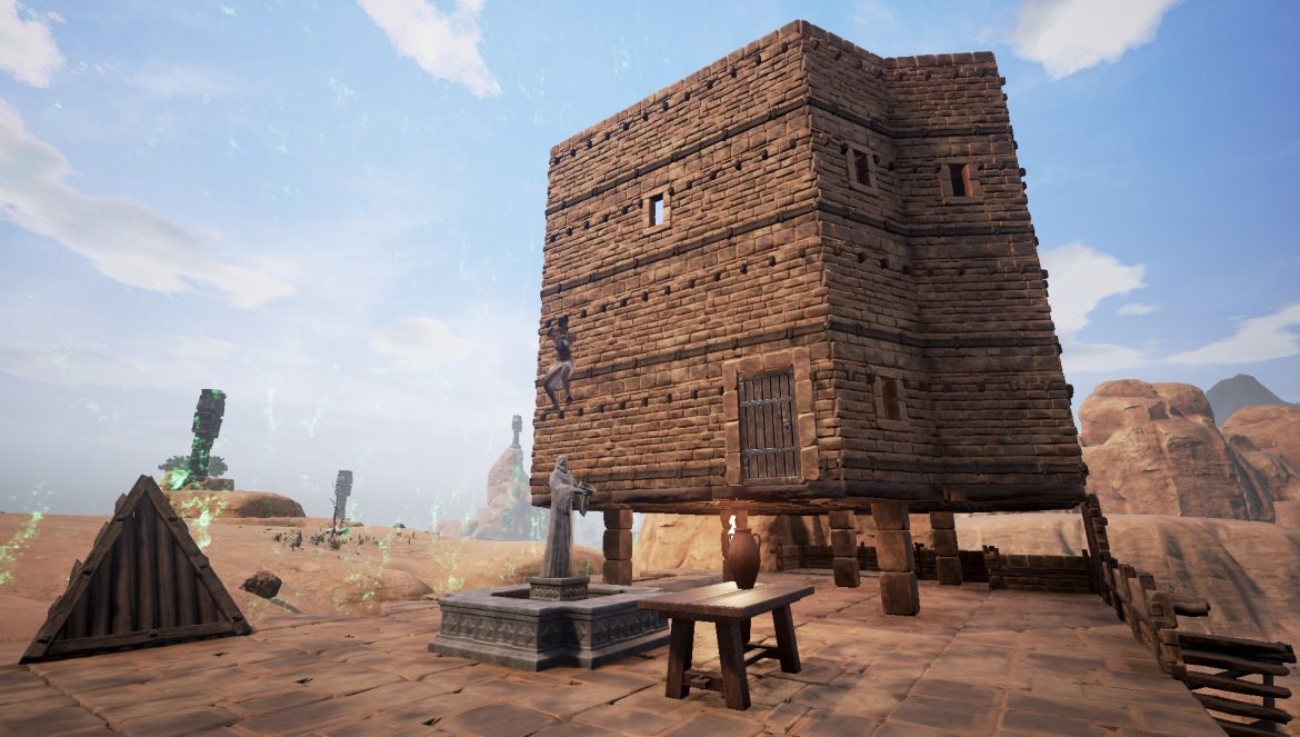 Conan exiles base building ps4 home